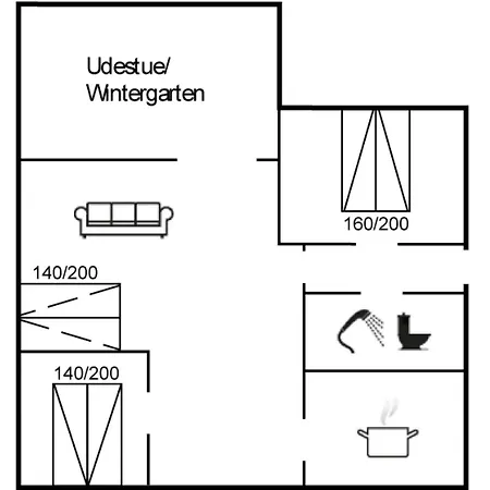 度假居 Holmger - 500m From The Sea In Funen By Interhome 凯特明讷